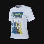 Damen T-Shirt weiß Regular Fit - Mentality - 03