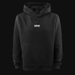 Herren Hoodie mit Kapuze schwarz - MS One - 02