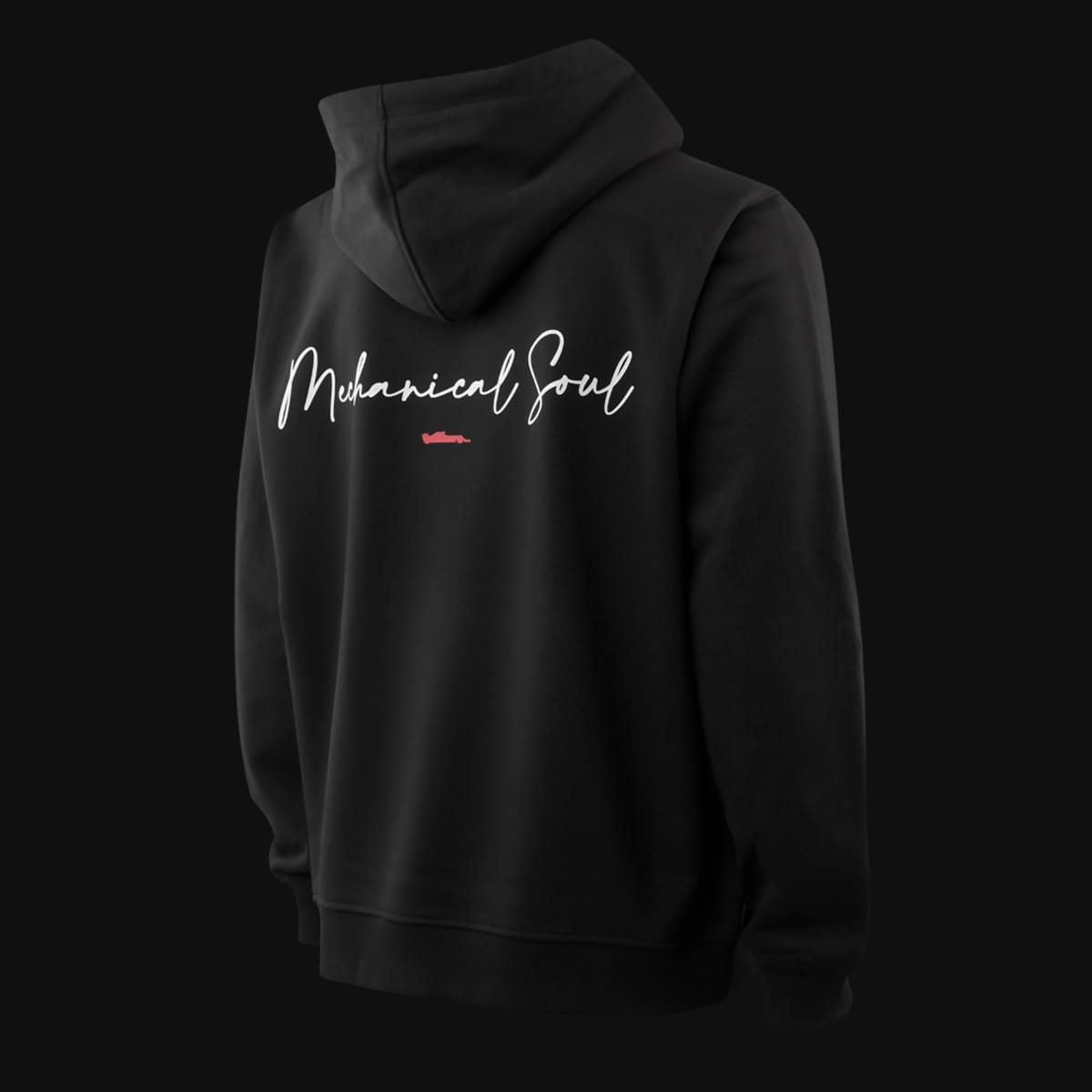 Herren Hoodie mit Kapuze schwarz - MS One Herren Hoodie mit Kapuze schwarz - MS One