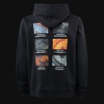 Herren Hoodie mit Kapuze schwarz - SPC