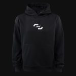 Herren Hoodie mit Kapuze schwarz - SPC - 03