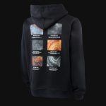 Herren Hoodie mit Kapuze schwarz - SPC - 05