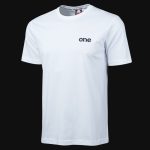Herren T-Shirt weiß Regular Fit - Alpine Frame - 05
