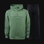 Trainingsanzug mit Regular-Fit Hoodie und weiter Hose - DSCP