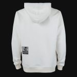 Weißes Herren Hoodie mit Kapuze - CRC - 02