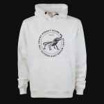 Weißes Herren Hoodie mit Kapuze - CRC