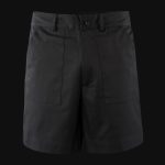 Baumwoll-Bermudas - Core Black - 04