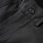 Baumwoll-Bermudas - Core Black - 05