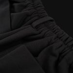 Baumwoll-Shorts aus Piqué - Black One - 05