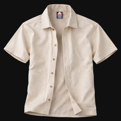Overshirt Hemd mit kurzen Ärmeln - Light Comfort