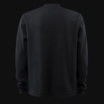 Schwarzer Regular-Fit Hoodie mit Reißverschluss - Boxy - 04
