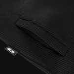 Schwarzer Regular-Fit Hoodie mit Reißverschluss - Boxy - 05