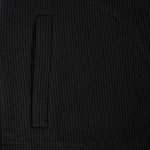 Schwarzer Regular-Fit Hoodie mit Reißverschluss - Boxy - 06