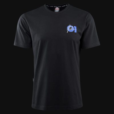 Schwarzes Regular-Fit T-Shirt - Origin O1