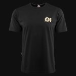Schwarzes Regular-Fit T-Shirt - Origin O1 - Gold