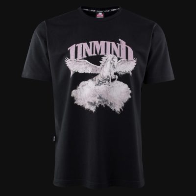 Schwarzes Regular-Fit T-Shirt - Skyborn