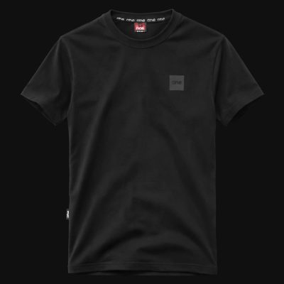 Schwarzes Slim-Fit T-Shirt - Box One