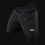 Sportshorts mit Innenhose - Black Motion