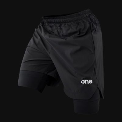 Sportshorts mit Innenhose - Black Motion