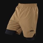 Sportshorts mit Innenhose - Sand Motion