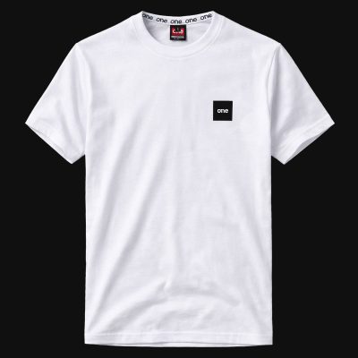 Weißes Slim-Fit T-Shirt - Box One - White