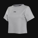 Kurzes T-Shirt Grey - 03