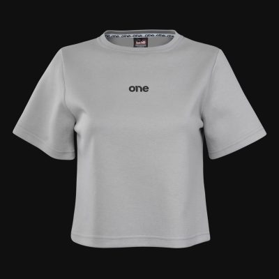 Kurzes T-Shirt Grey