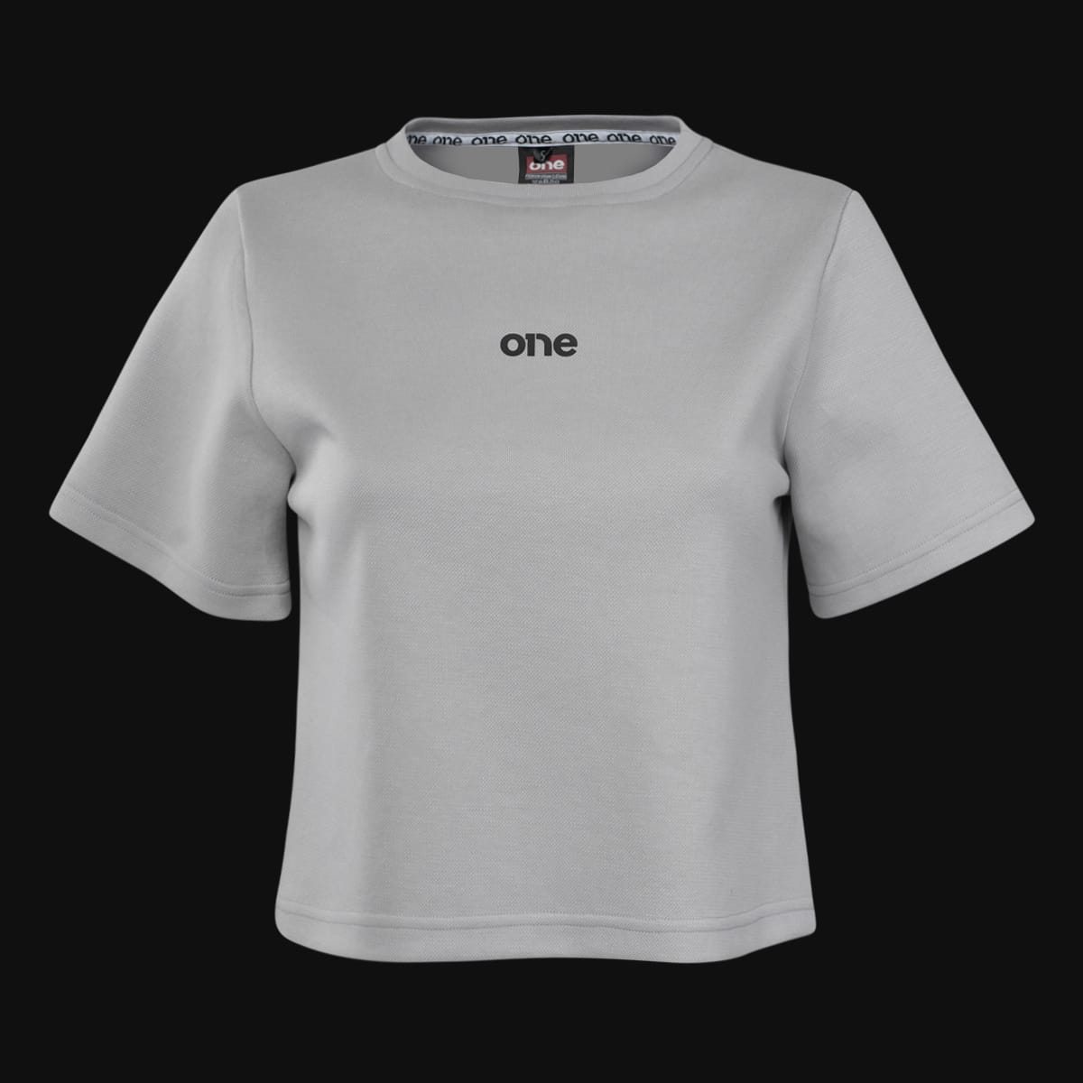 Kurzes T-Shirt Grey Kurzes T-Shirt Grey