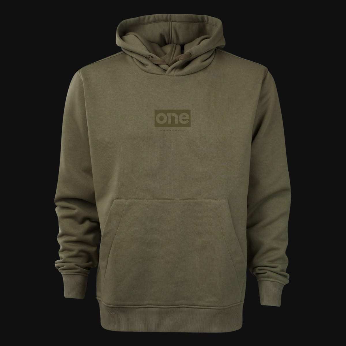 Hoodie mit Kapuze Clean Khaki Hoodie mit Kapuze Clean Khaki