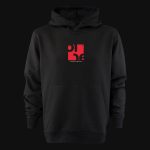 Hoodie mit Kapuze schwarz Clean Core