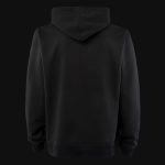 Hoodie mit Kapuze schwarz Clean ORNG - 03