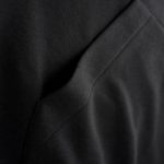 Hoodie mit Kapuze schwarz Clean ORNG - 05