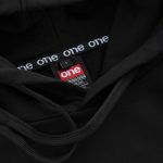 Hoodie mit Kapuze schwarz Code One - 06