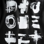 Hoodie mit Kapuze schwarz Code One - 07