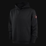 Hoodie mit Kapuze schwarz Eleven - 02