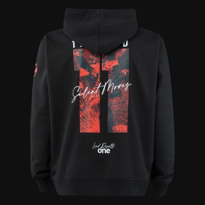 Hoodie mit Kapuze schwarz Eleven