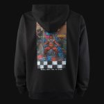 Hoodie mit Kapuze schwarz MOT