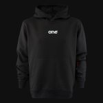 Hoodie mit Kapuze schwarz MOT - 03