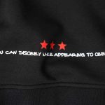Hoodie mit Kapuze schwarz Subject 01 - 06