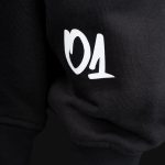 Hoodie mit Kapuze schwarz Subject 01 - 08