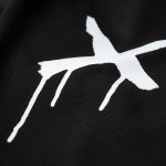Hoodie mit Kapuze schwarz Y2K One - 06
