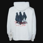 Hoodie mit Kapuze weiß Negative Air