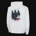 Hoodie mit Kapuze weiß Negative Air - 08