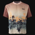 Leinen T-Shirt Regular Fit Palms One